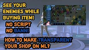 HOW TO MAKE TRANSPARENT YOUR BACKGROUND ON MOBILE LEGENDS