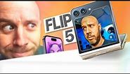 iPhone fanboy reviews Samsung Z Flip 5!