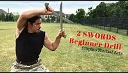 Learn how to fight with 2 swords - Escrima