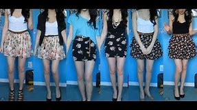 Style: Dressing Up & Down Floral Skirts