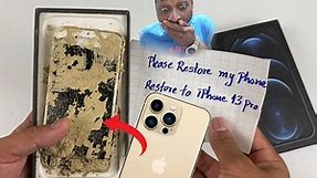 How i Restore iPhone 6s into iPhone 13 series For big fan/ Restoration iPhone 6s Cracked