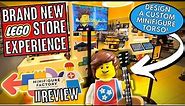 Making a CUSTOM LEGO MINIFIG at the LEGO STORE! - (LEGO Minifigure Factory Review)
