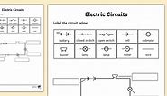 Electric Circuits Worksheet