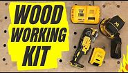 Dewalt Oscillating Tool + Sander KIT REVIEW - Woodworking Kit DCK202P1