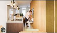NEVER TOO SMALL: Amsterdam Couple’s Luxe DIY Apartment, 48sqm/516 sqft Amsterdam