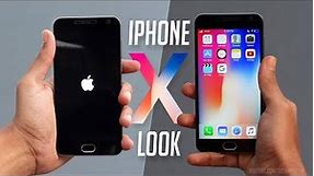 Install iOS 11 On Any Android Phone [NO ROOT] - iPhone X Look On Android - 2018!