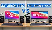 32” 1440p vs 34” 1440p Ultrawide: Which One Is The Best For You?