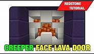 Creeper Face Lava Door 3x3 "Tutorial" (Minecraft Xbox/Ps3 TU15)