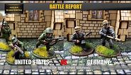 Bolt Action : Battle Report US Airborne vs German Grenadiers 1000 Points