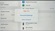 How To Change Password on iPad 10th Generation (Lock Screen/Apple ID)