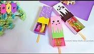 Origami Ice Cream Box Mastery | DIY Ice Cream Gift Box | Gift Box Idea || Aklima Crafts And Journals