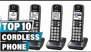 Best Cordless Phone In 2023 - Top 10 New Cordless Phones Review