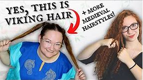 Historical SAILOR MOON VIKING HAIRSTYLES?! Hairstylist tries accurate Medieval hairstyles