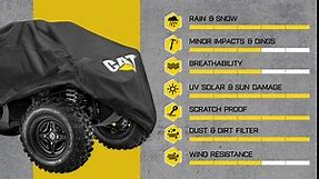 Cat® MudShield All Weather Waterproof Outdoor ATV Cover for Ultimate Protection Heavy Duty XXL 102" x 48" x 44"