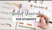 ✏️ bullet journal for students // simple and functional back-to-school bujo spreads