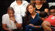 LeBron James Stares Down Beyonce and Jay Z