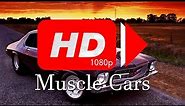 40 Minutes American Muscle Car Full HD Screensaver - No sound