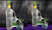 Plastic bottle waterfall fountain making easy at home || Fountain Craft idea