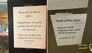 25 Hilarious Office Signs People Have Seen At Their Workplace - Bouncy Mustard