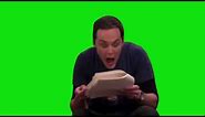 Sheldon Big Bang Theory Why, Why Oh That's Why Meme Green Screen Chroma Key Template