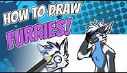 How to draw furries