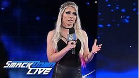 Alexa Bliss announces a WrestleMania SmackDown Tag Team Title Match: SmackDown LIVE, Apr. 2, 2019