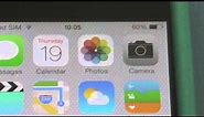 How to Set Battery Percentage reading on your iPhone with iOS 7