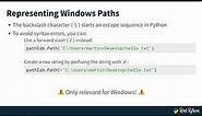 Introduction to File Paths and Python's pathlib: Python Basics