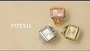 Fossil Valentine's Day Gifts | Raquel Watch Ring