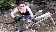 Amazing Best Home Wood Chipper Machine, Extreme Fast Firewood Processing Machines