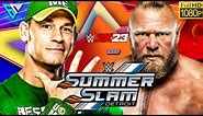 John Cena vs Brock Lesnar - Full Match -WWE 2K23 Gameplay
