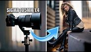 Sigma 105mm 1.4 hands on review| King of PORTRAIT LENSES?