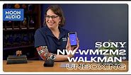 Sony NW-WM1ZM2 Walkman Music Player Unboxing & Overview | Moon Audio