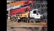 Exclusive: Truck Mountain Concrete Boom Pump ( Putzmeister M36-4), How It Work in Big Project