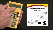 How to Calculate Board Feet Lumber and Cost | Material Estimator