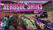 AEROSOL SKINS SHOWCASE (AEROSOL BUNDLE) - VALORANT BATTLEPASS SKINS