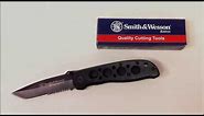 Smith and Wesson Extreme Ops Folding Knife: Super-Basic EDC Blade