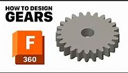 How to Design Gears for 3D Printing Using Fusion 360