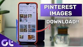 How to Download Pinterest Images on Android, iPhone and Windows Easily | Guiding Tech