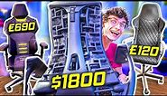 $100 vs $1800 Gaming Chair! 😦
