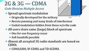 PPT - 2G & 3G — CDMA Code Division Multiple Access PowerPoint Presentation - ID:2405068