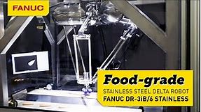 FANUC’s Stainless Steel Food-Grade Delta Robot