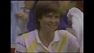 1985 US Open 4th rd : Hana Mandlikova d. Kathy Jordan (Highlights)