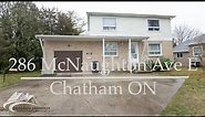 286 McNaughton St E. Chatham Ontario Paragon Property Management & Maintenance