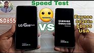 Galaxy S10 vs LG G8X ThinQ Speed Test Comparison ?