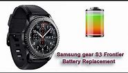 How To Replace Samsung Gear S3 Frontier Battery | Step By Step