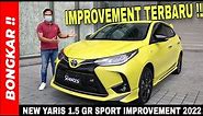 Bongkar !! Toyota New Yaris 1.5 GR Sport Improvement 2022 || Review Exterior & Interior Terbaru
