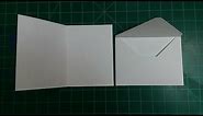 How To: Create a Card and Envelope
