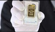 1 oz. Credit Suisse Gold Bar .9999 FIne | Goldmart