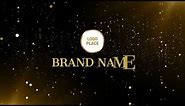 Free Gold 2024 New Year Logo Intro Video Template (Customizable) - FlexClip